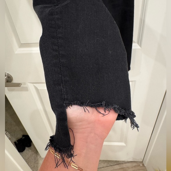 For Sale: MOTHER The Stunner Zip Ankle Step Fray Jeans - Size 29 - Picture 4 of 12